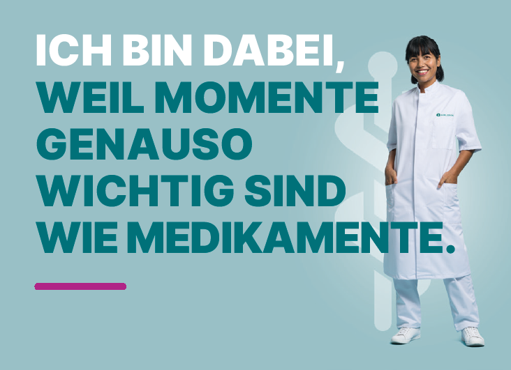 Ich bin dabei, weil Momente genauso wichtig sind wie Medikamente.
