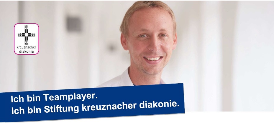 Mitarbeiter kreuznacher Diakonie - Ich bin Teamplayer. Ich bin Stiftung kreuznacher diakonie.