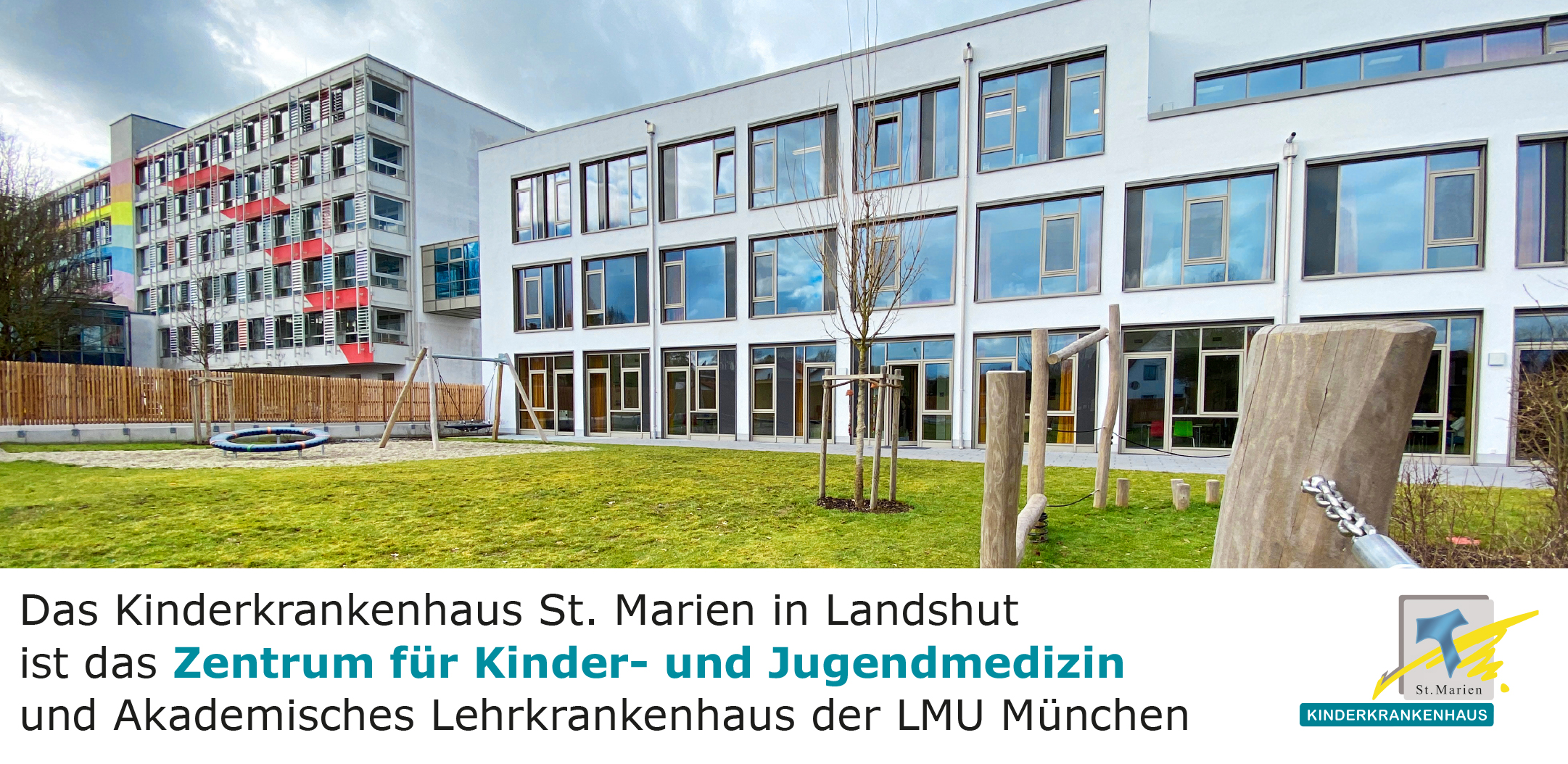 Logo und Bild Kinderkrankenhaus St. Marien in Landshut