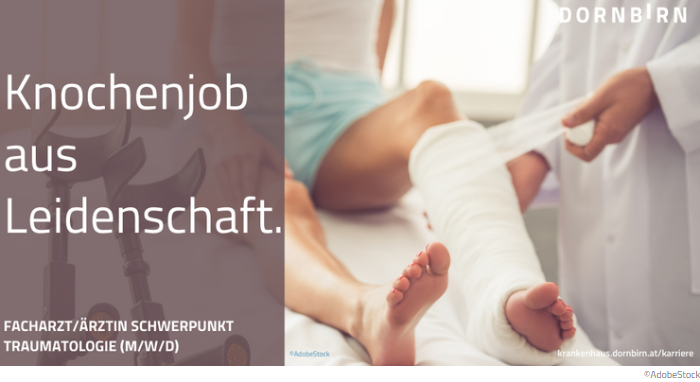 Bild - Krankenhaus Dornbirn. Knochenjob aus Leidenschaft.