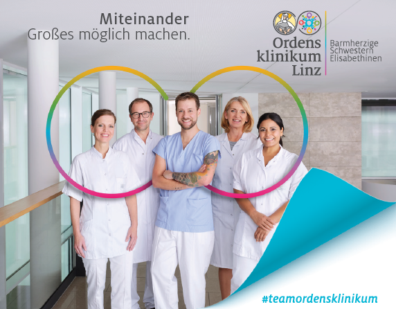 Logo, Bild - Miteinander Großes möglich machen; #teamordensklinikum