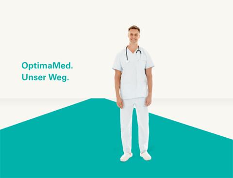 Bild - Arzt; OptimaMed. Unser Weg.
