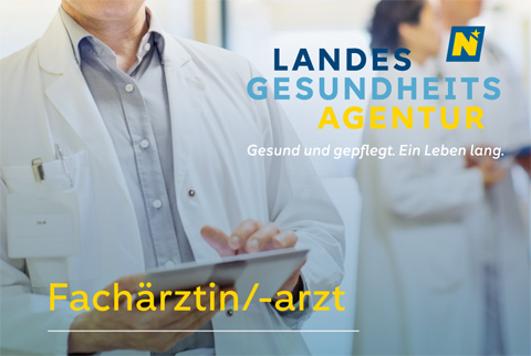 Mitarbeiter der Firma NÖ Landesgesundheitsagentur - Stellenausschreibung Fachärztin/-arzt