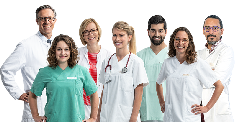 Mitarbeiter der Firma Leopoldina-Krankenhaus der Stadt Schweinfurt GmbH