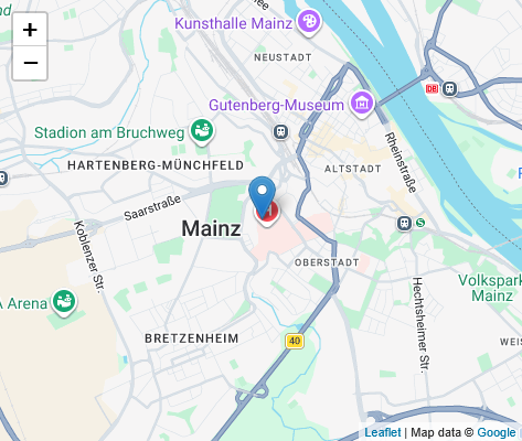 Map - Universitätsmedizin Mainz