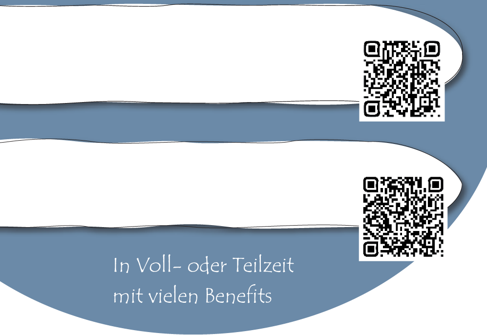 In Voll- oder Teilzeit mit vielen Benefits