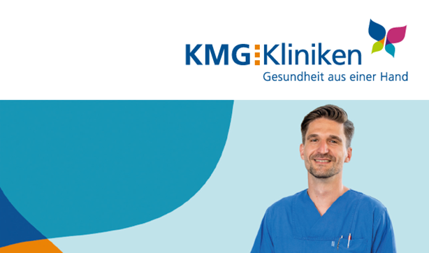 Logo - KMG Kliniken; Gesundheit aus einer Hand