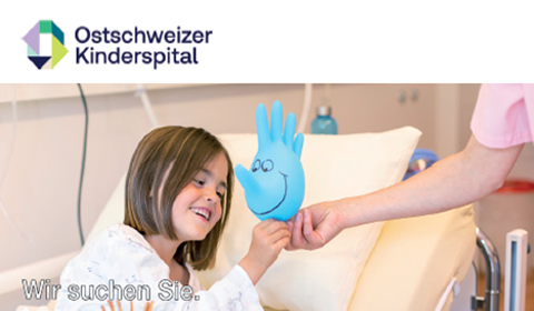 Logo - Ostschweizer Kinderspital Wir suchen Sie.