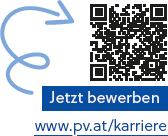 Jetzt bewerben; www.pv.at/karriere